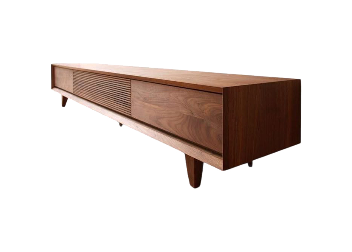 Dune Clear TV Stand Console