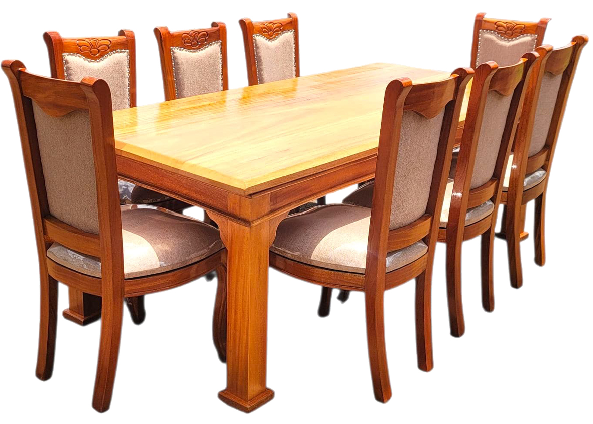 Honey Oak Dining Set