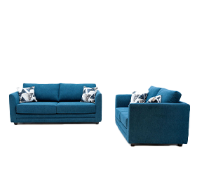 Teal Harmony Sofa Set