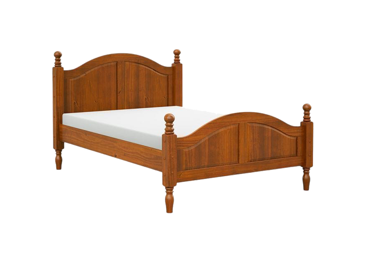 Clear Finish Solid Bed