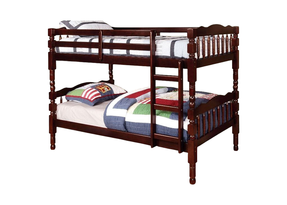 Clear Antique Double Decker Bed
