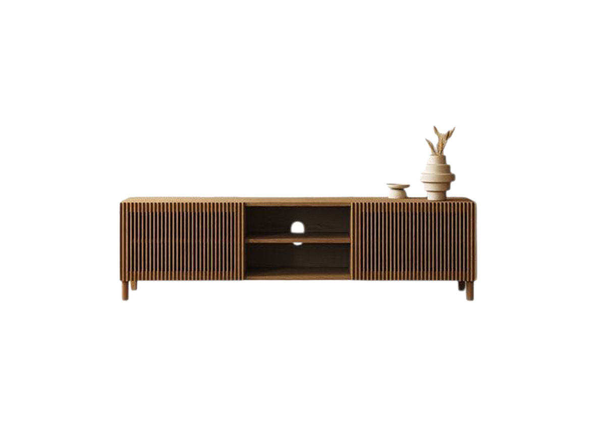 Dawn P Clear TV Stand Console