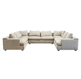 Sandstone Oasis Sectional Sofa Set