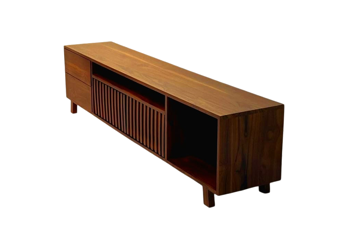 Clear Waterproof Marine Board TV Stand – Durable & Modern